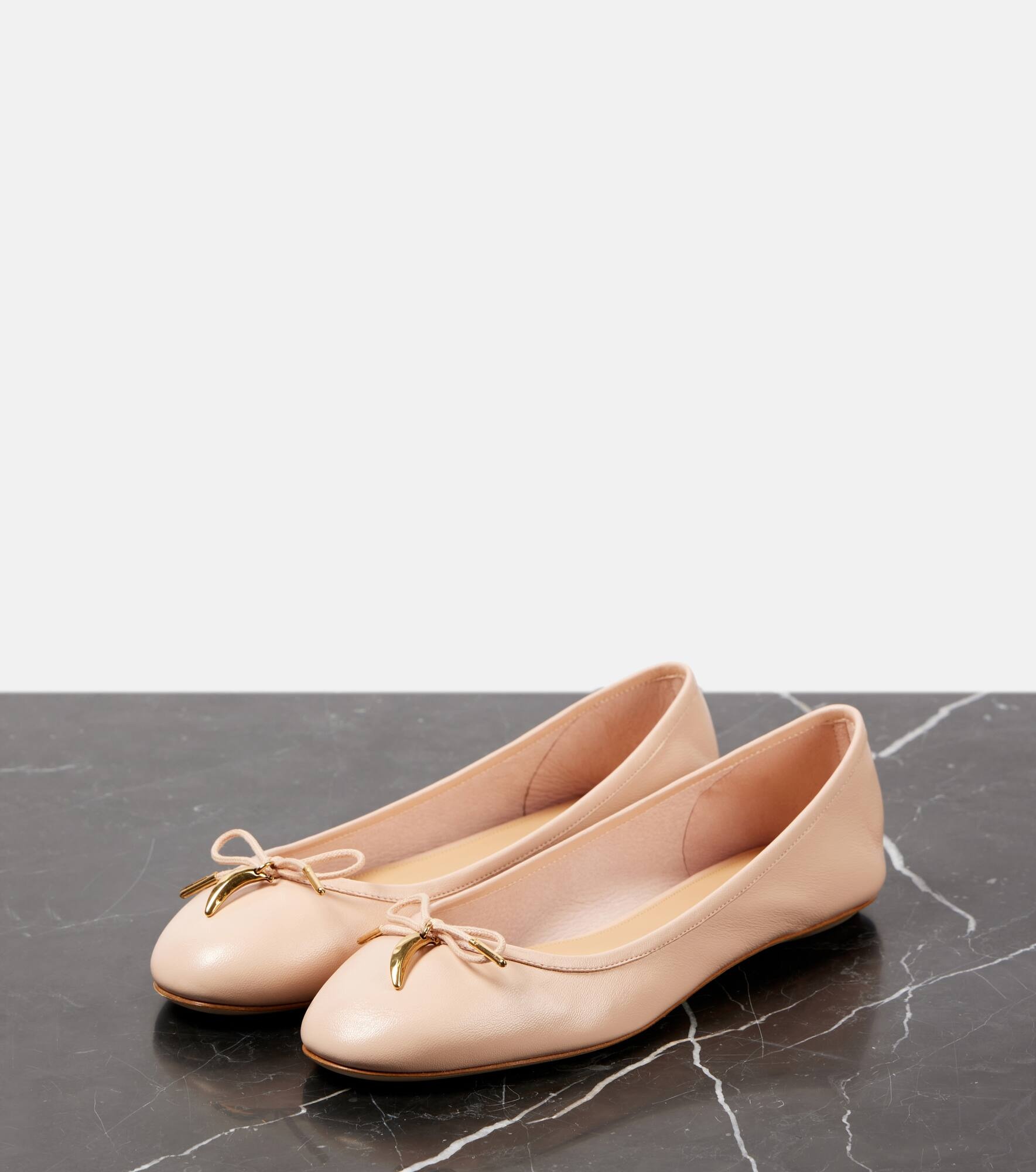 Iris leather ballet flats - 4