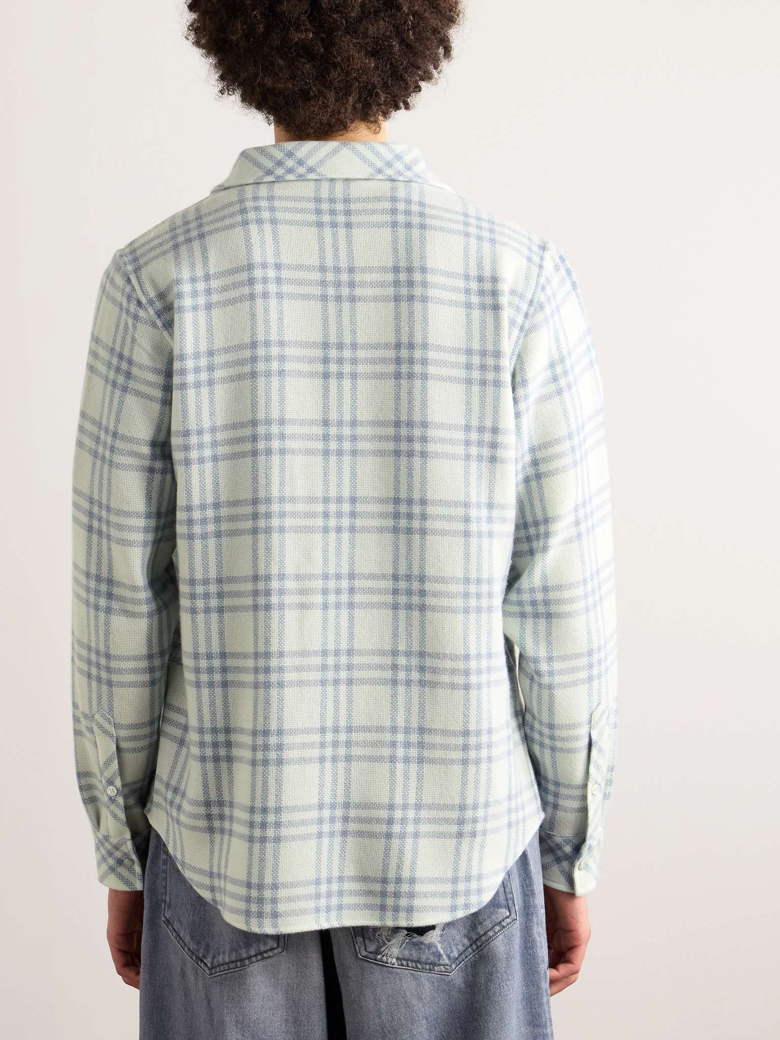 Checked Cashmere Shirt - 3