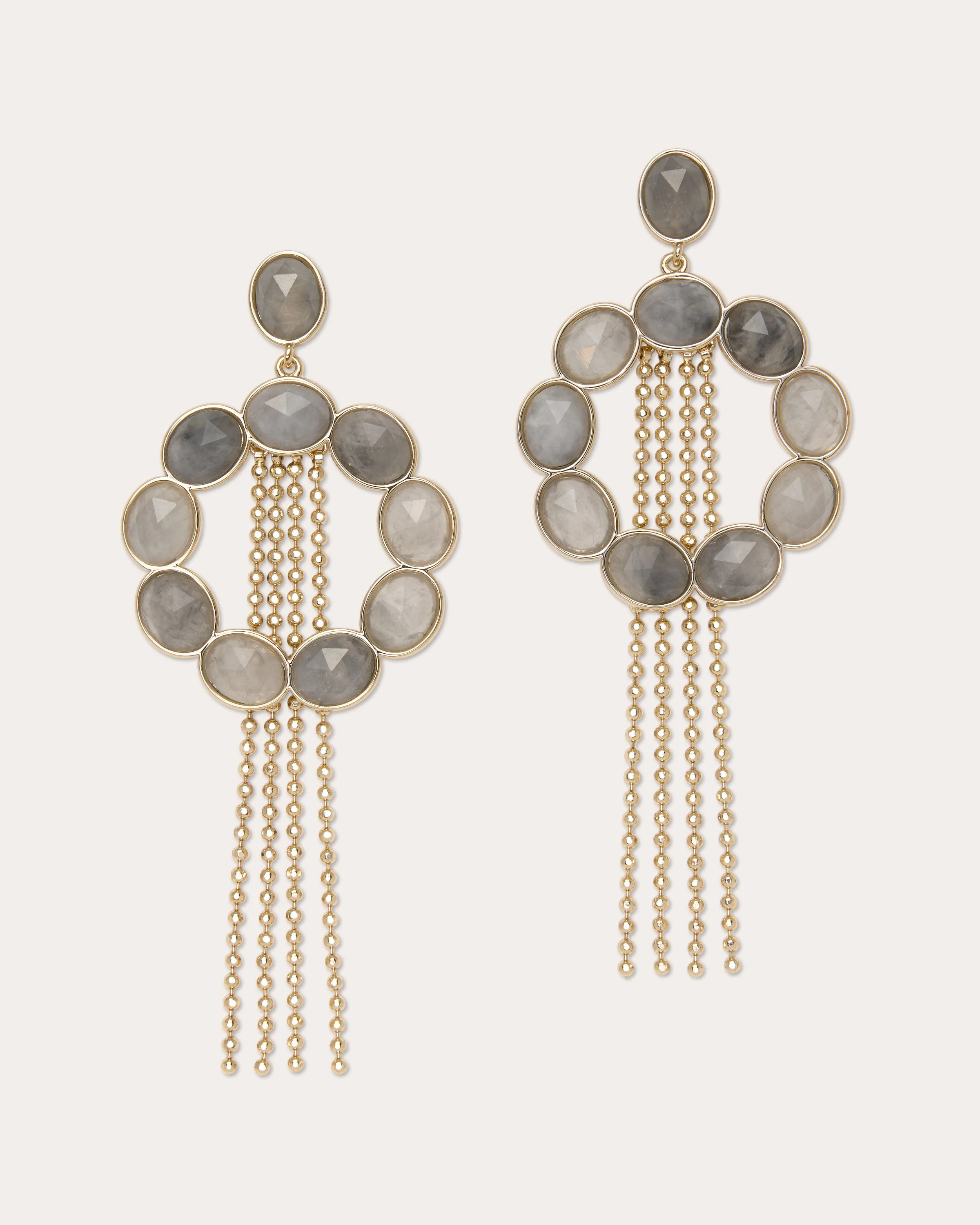 Lizza Smoky Quartz Earrings - 1