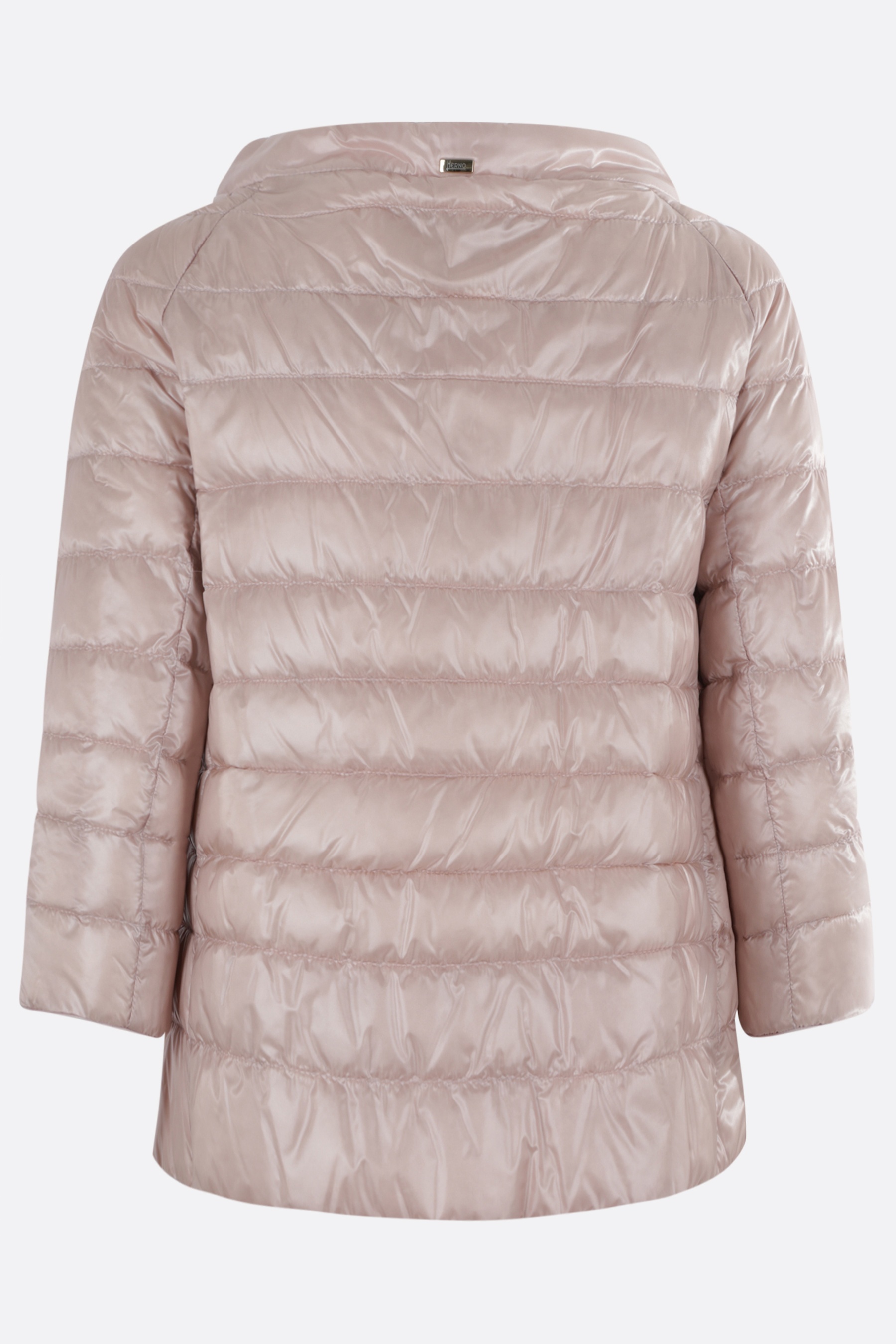 ダウンジャケット・コート HERNO ELSA DOWN JACKET IN ULTRALIGHT NYLON Herno Elsa 3/4 Snap Jacket Blk – Two Skirts