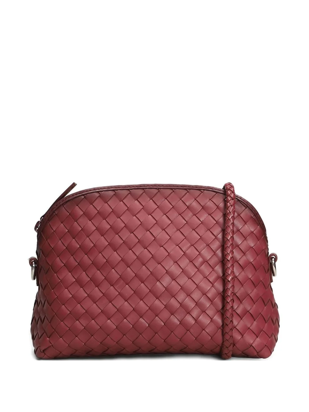 Chunky Fellini woven cross body bag - 1