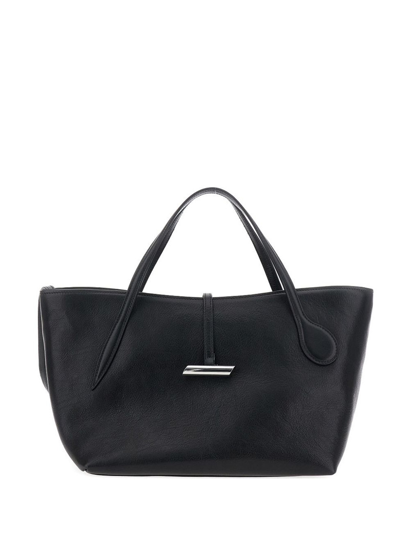 Liffner Penne silver-hardware tote bag outlook