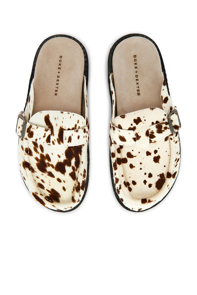 Winston Brown Cow Mule 5