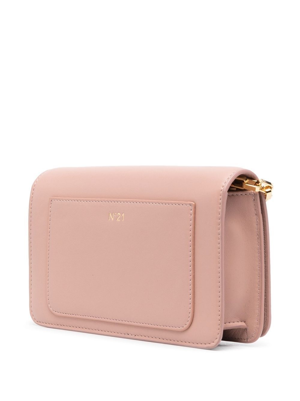 logo plaque crossbody bag - 2
