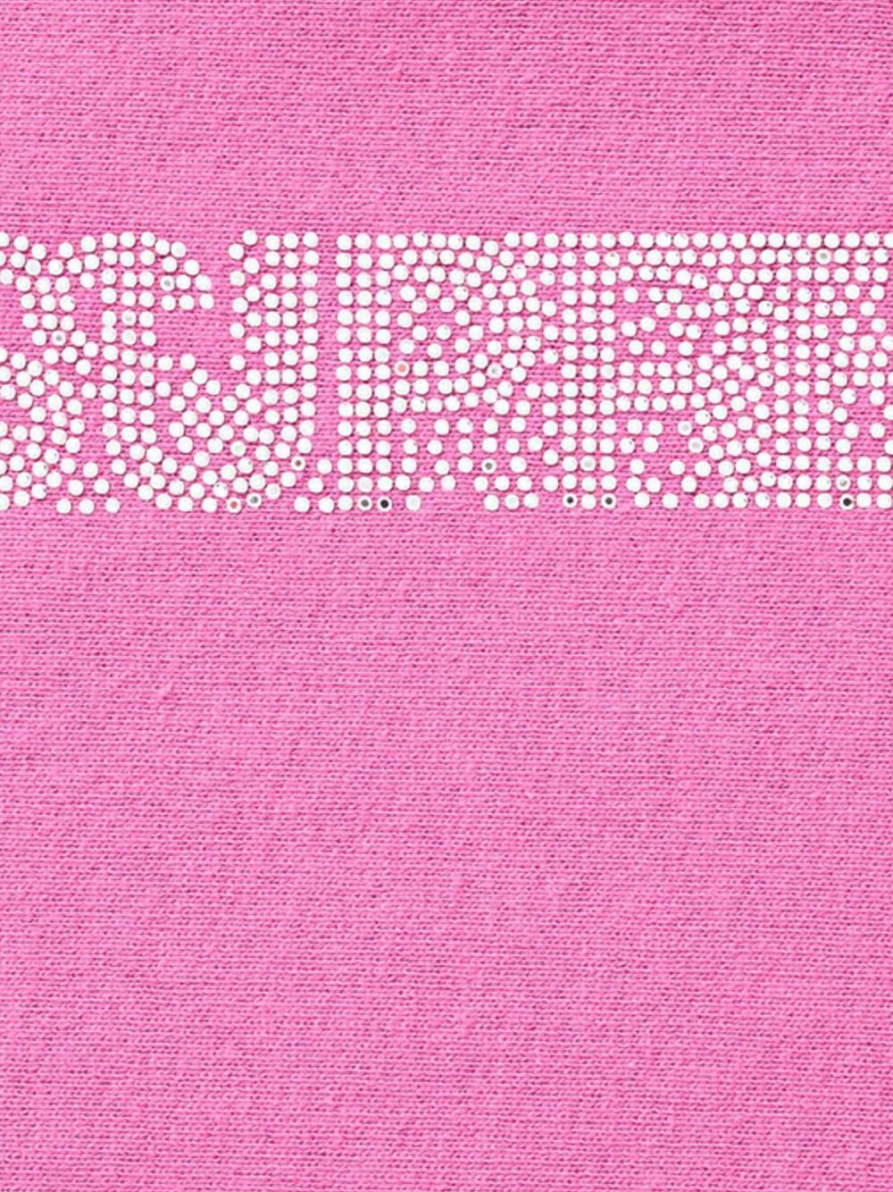 x Swarovski motion-logo hoodie - 2