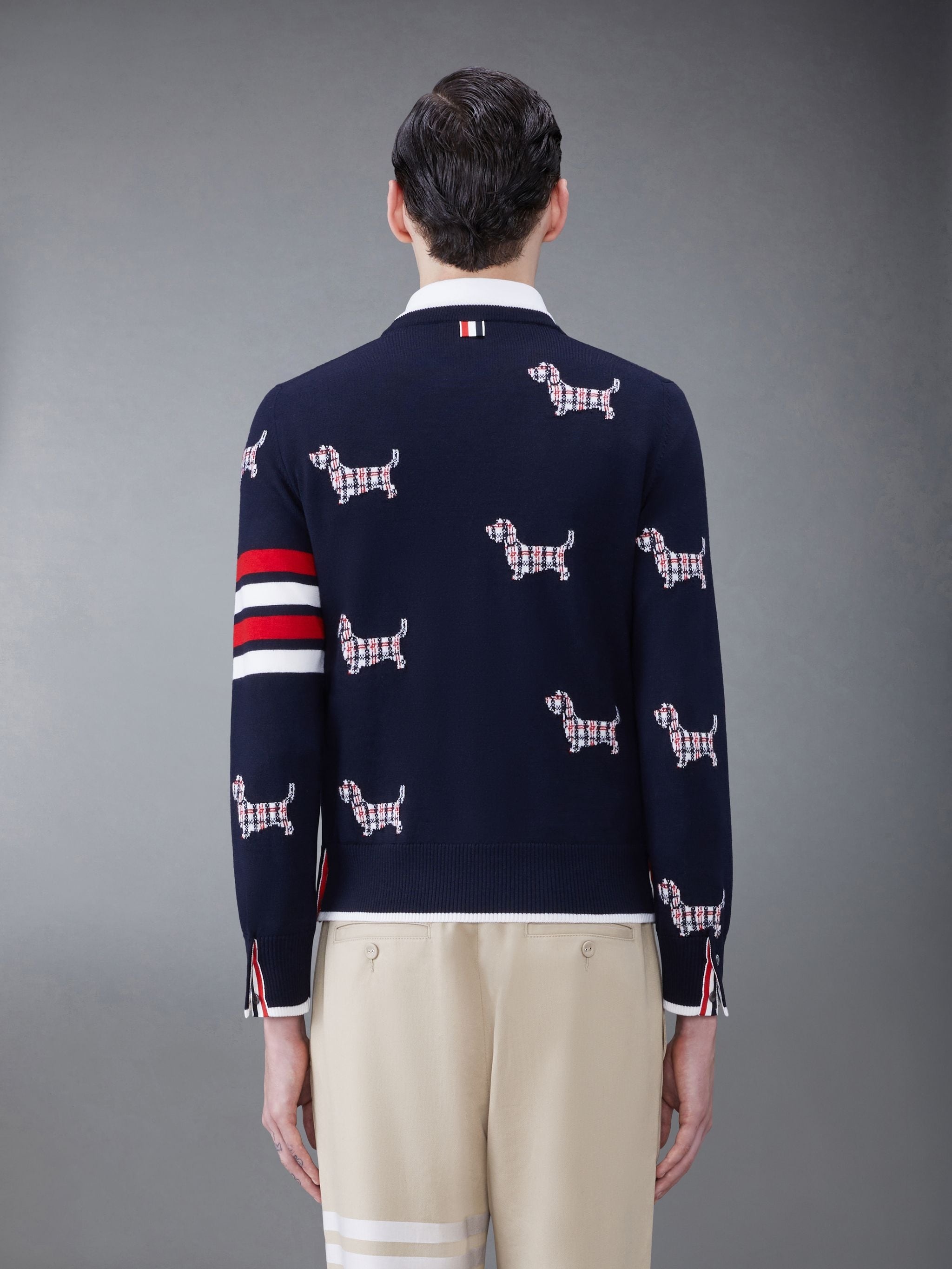 Wool 4-Bar Relaxed Hector Pullover - 2