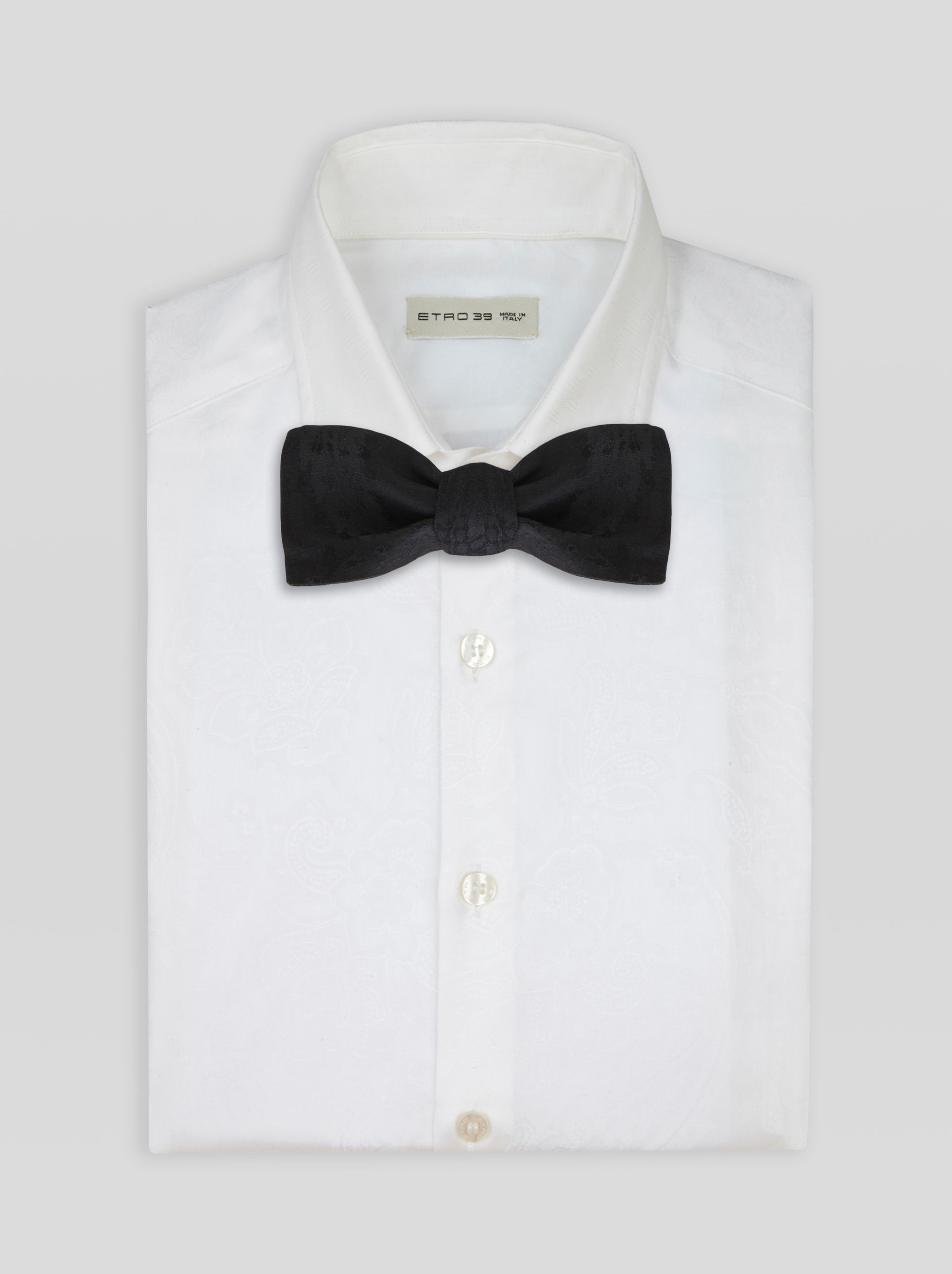 ORNAMENTAL PAISLEY JACQUARD BOW TIE - 2
