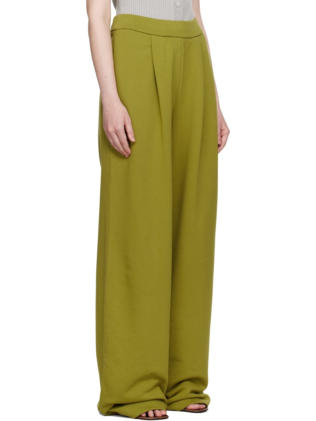 Green Straight Sweatpants - 2