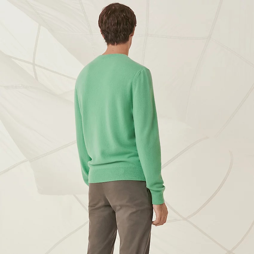 Cashmere crewneck sweater - 3