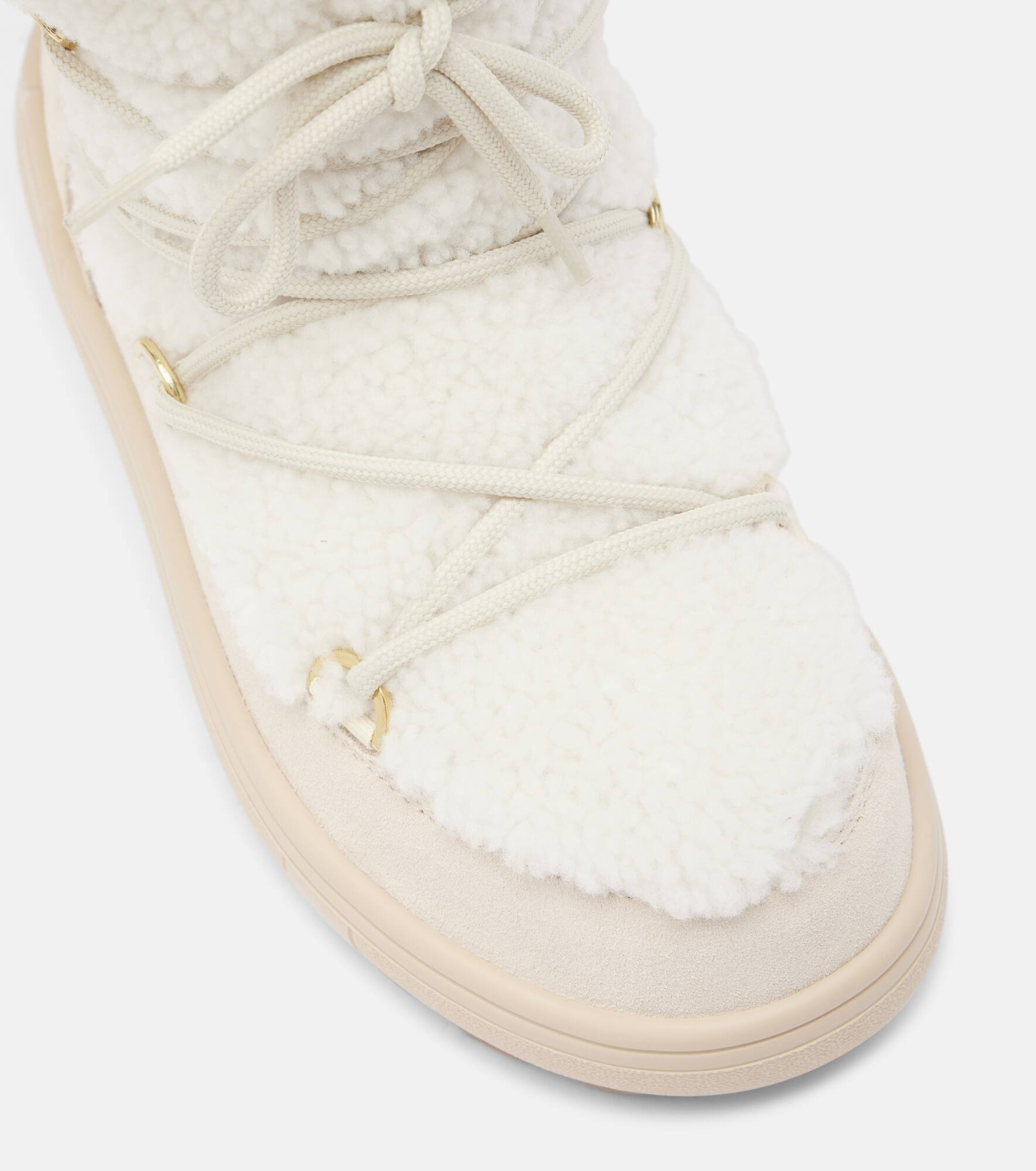 Chamonix shearling-trimmed suede snow boots - 5