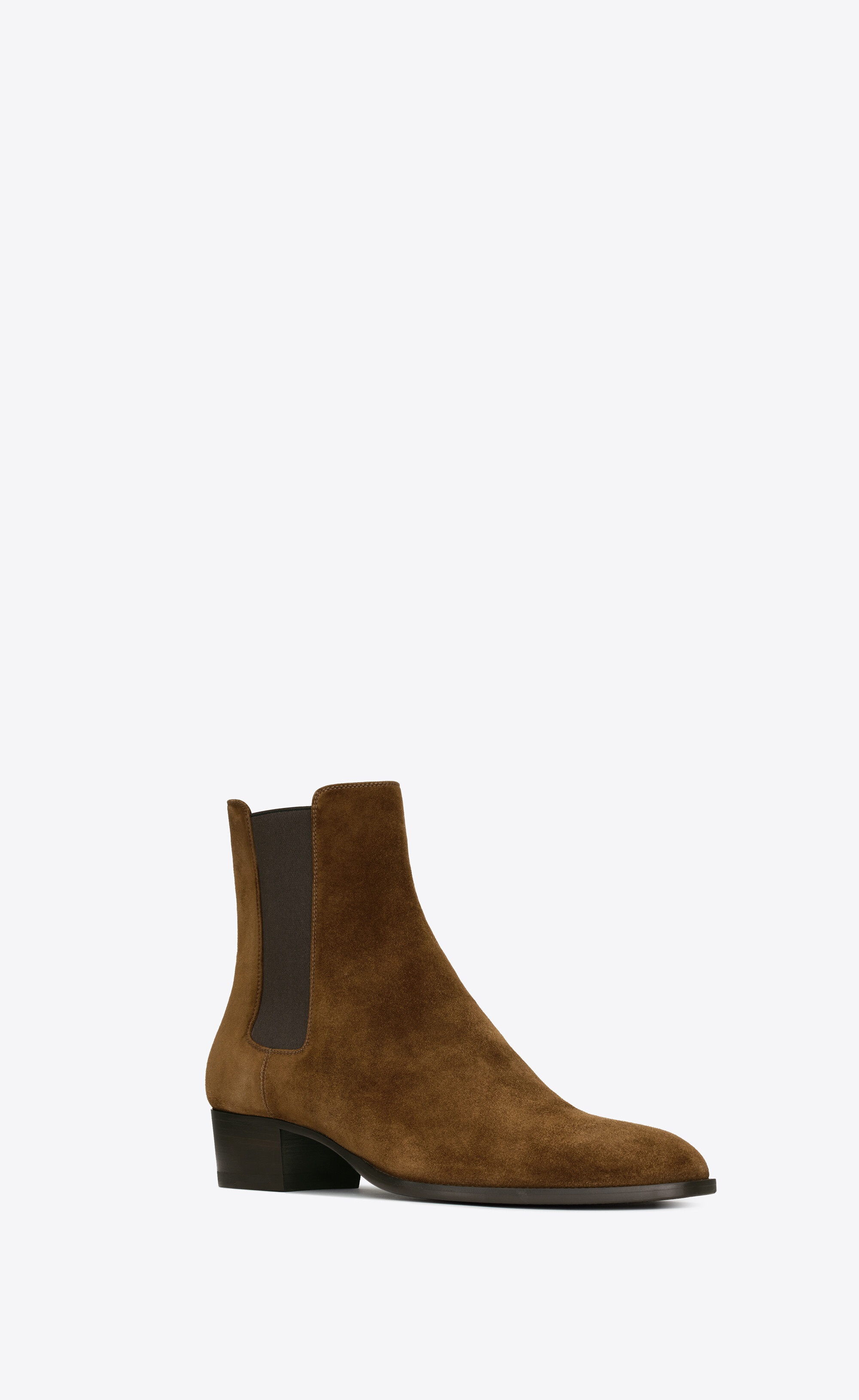 wyatt chelsea boots in suede - 3