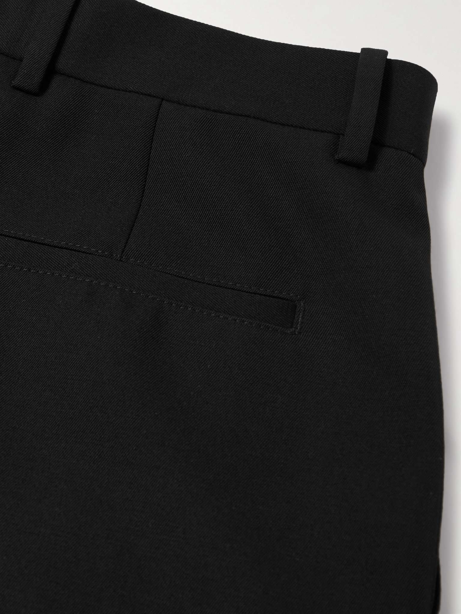 Straight-Leg Wool-Twill Trousers - 5