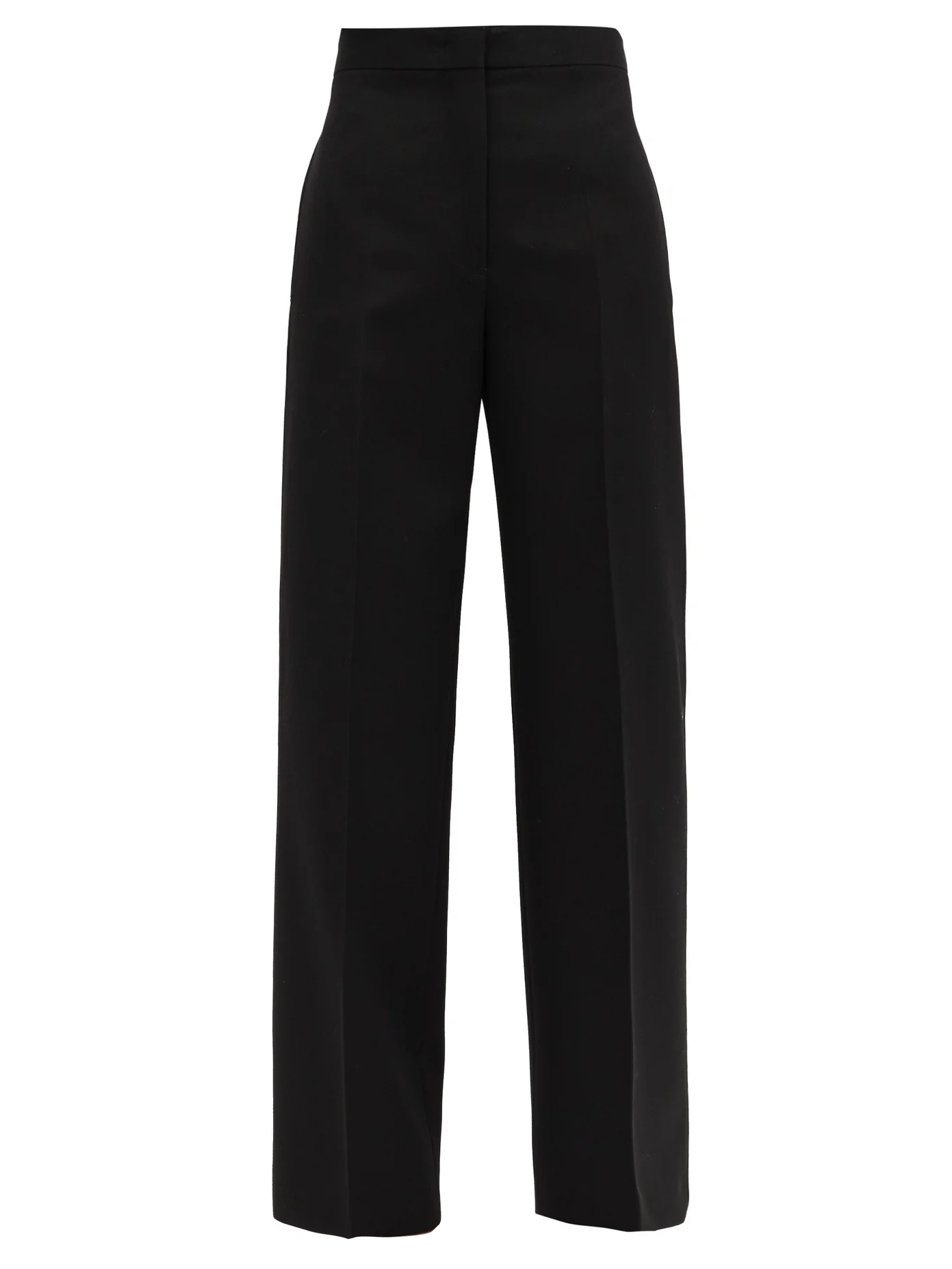 Nicholas high-rise wool wide-leg trousers - 1