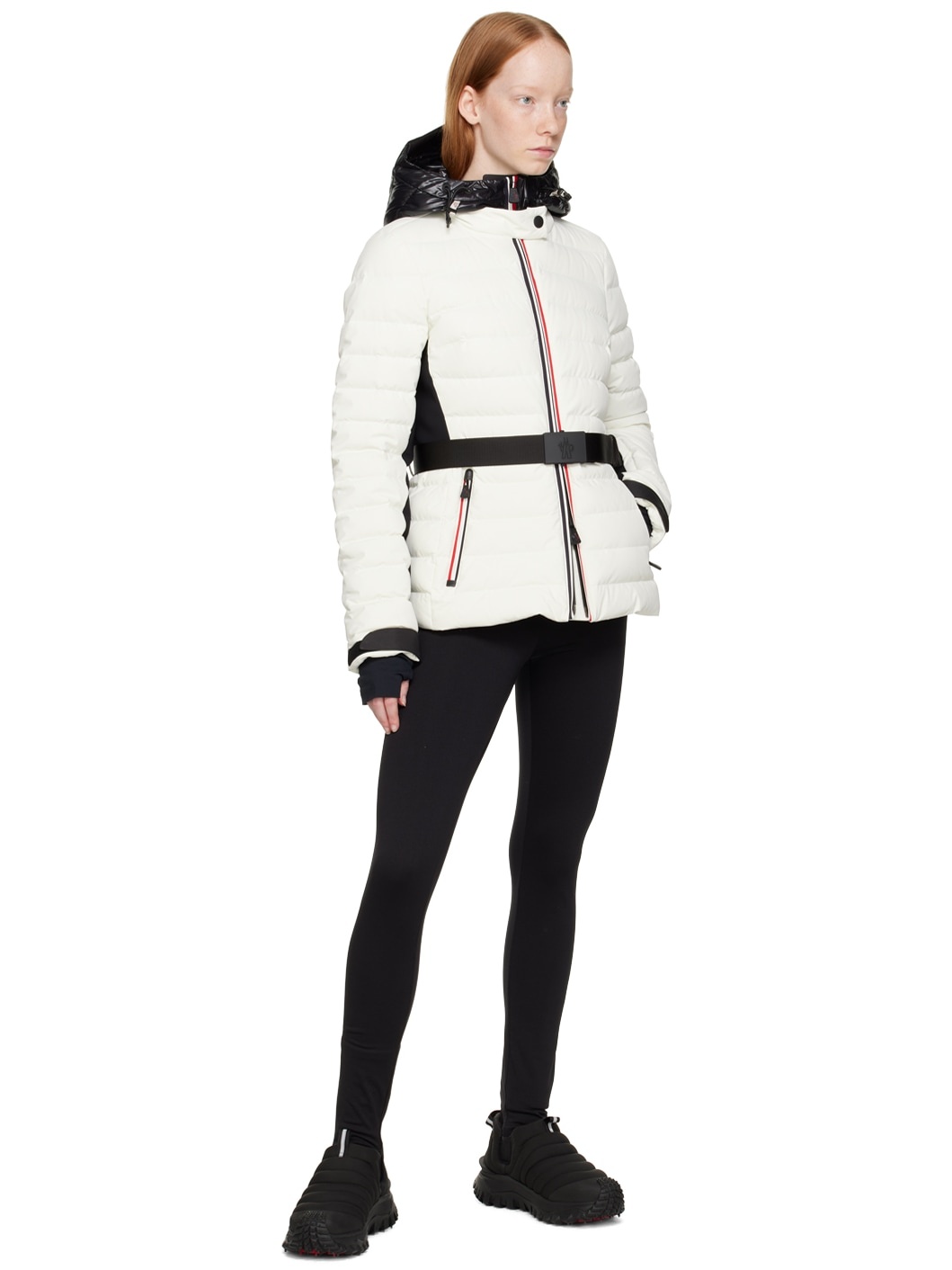 White Bruche Down Jacket - 4