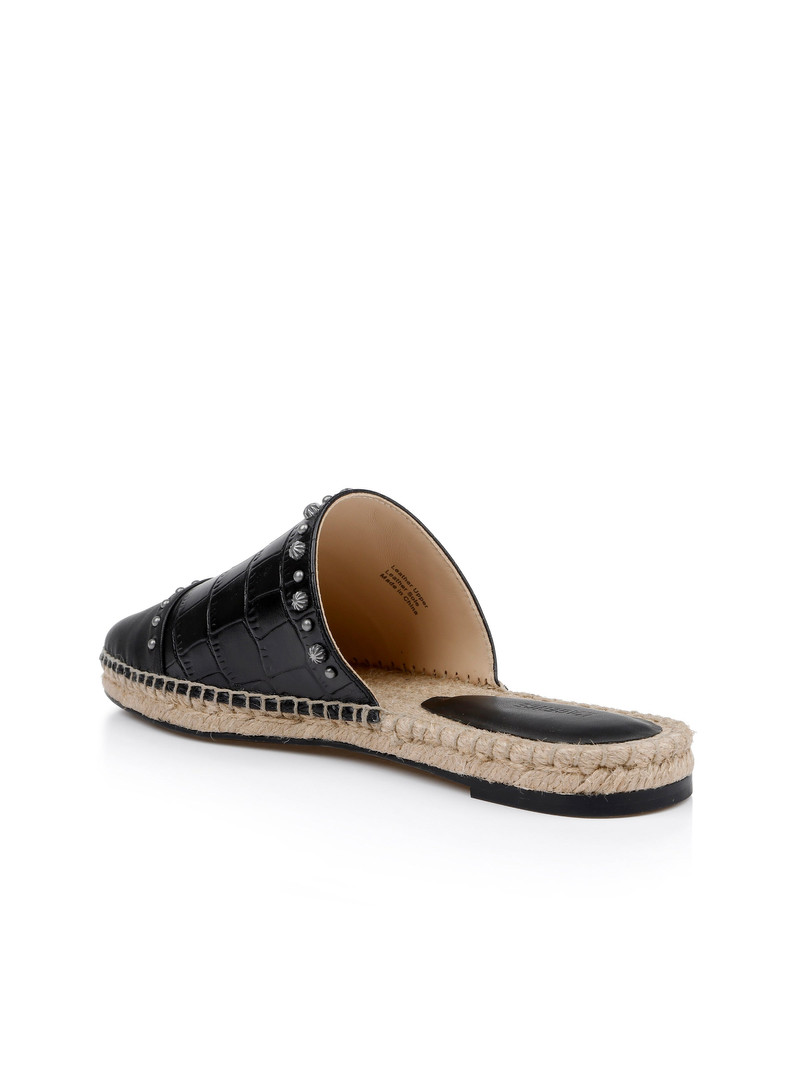 L'AGENCE Helanor Leather Espadrille outlook