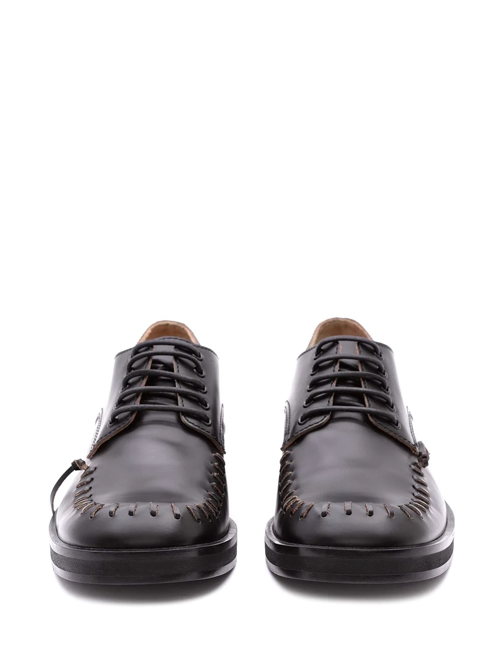 stitch Derby shoes - 3