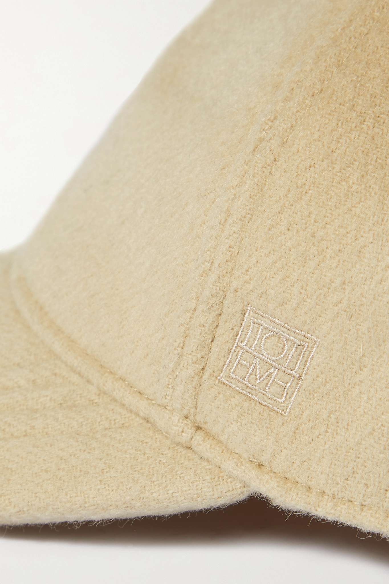 Double wool and cashmere baseball cap - 4