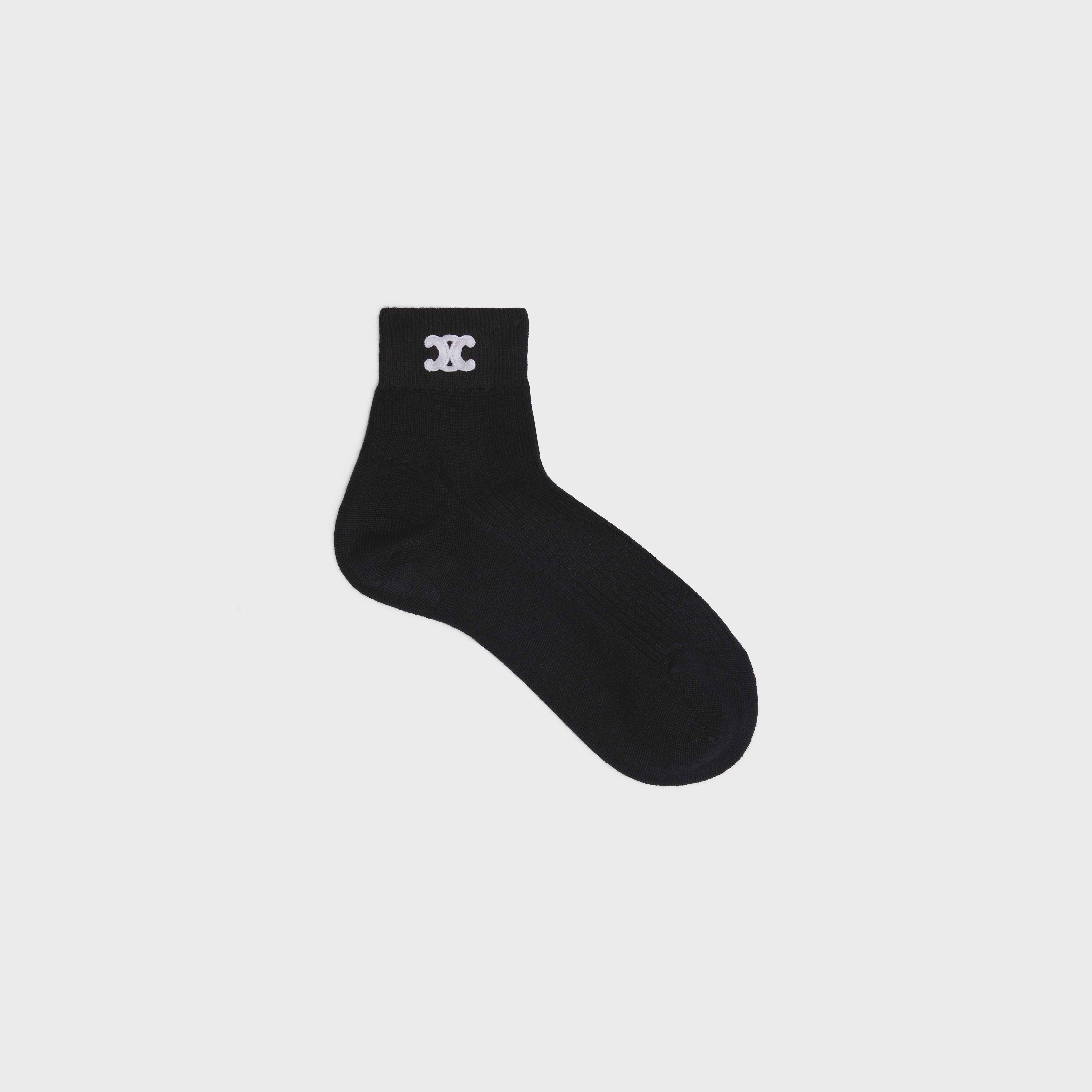 “TRIOMPHE” SOCKS IN WOOL - 1