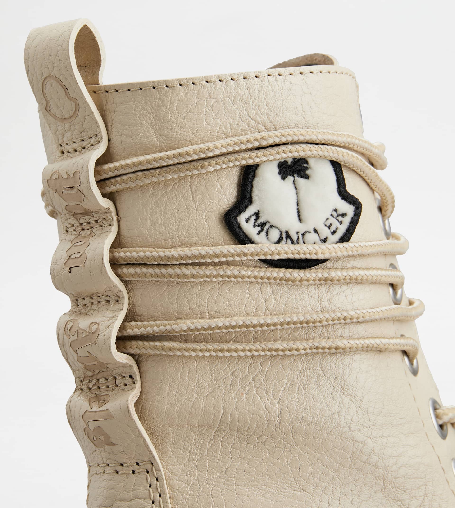 TOD'S W. G. ANKLE BOOTS TOD'S X 8 MONCLER PALM ANGELS IN LEATHER - WHITE - 6