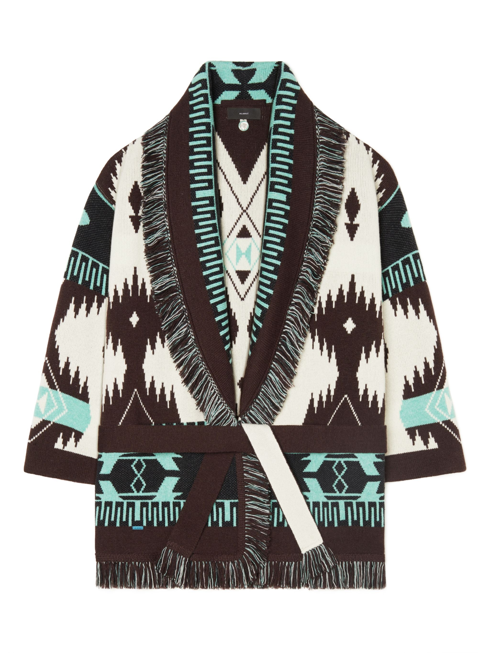 Icon Jacquard Cardigan - 6