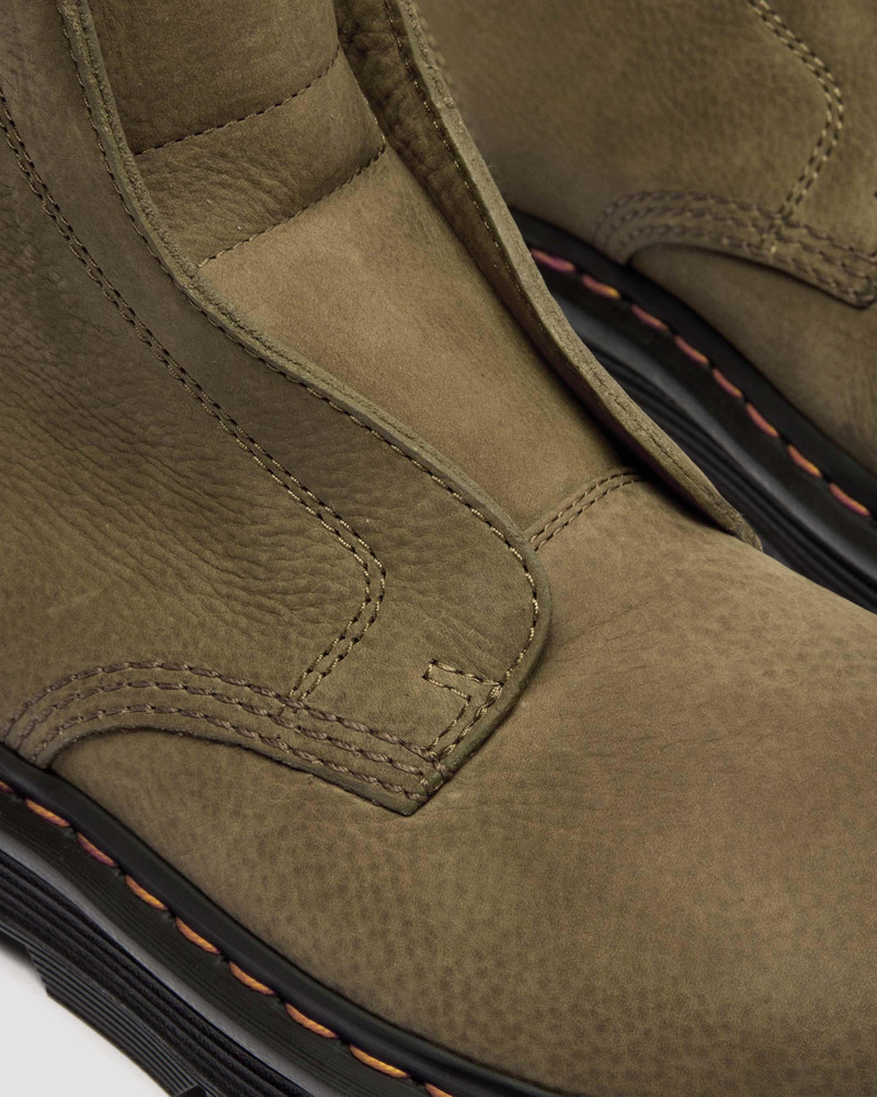 ZEBZAG LACELESS Slip On Nubuck Boots 4