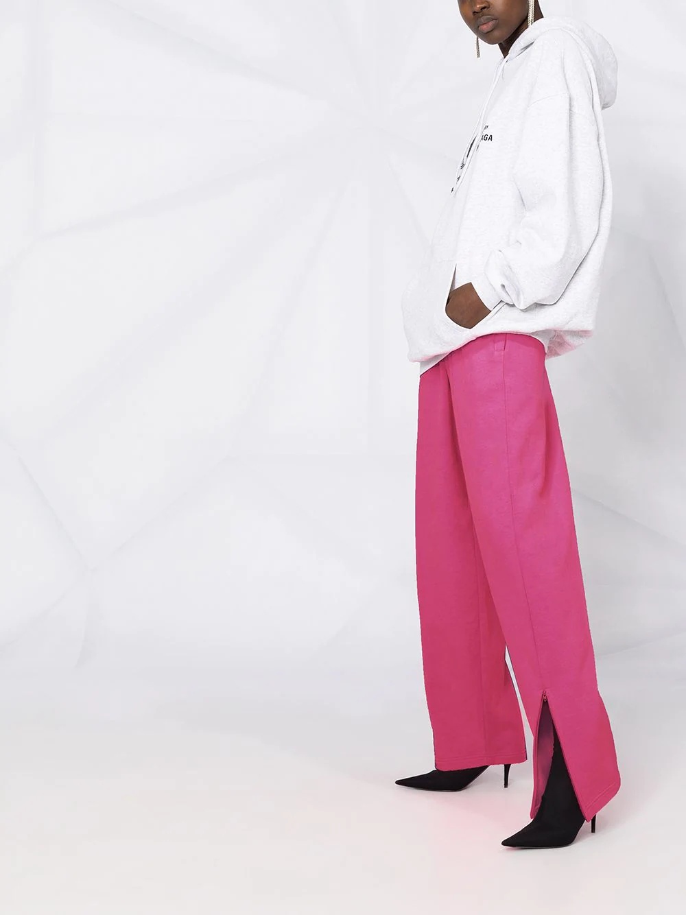 cotton track pants - 6