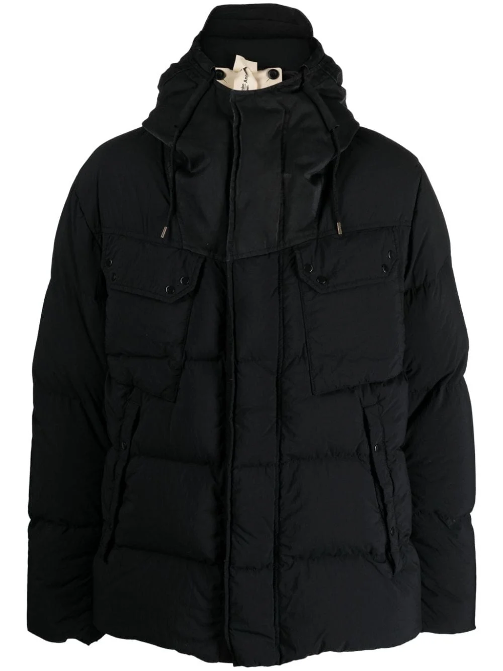 quilted padded jacket - 1