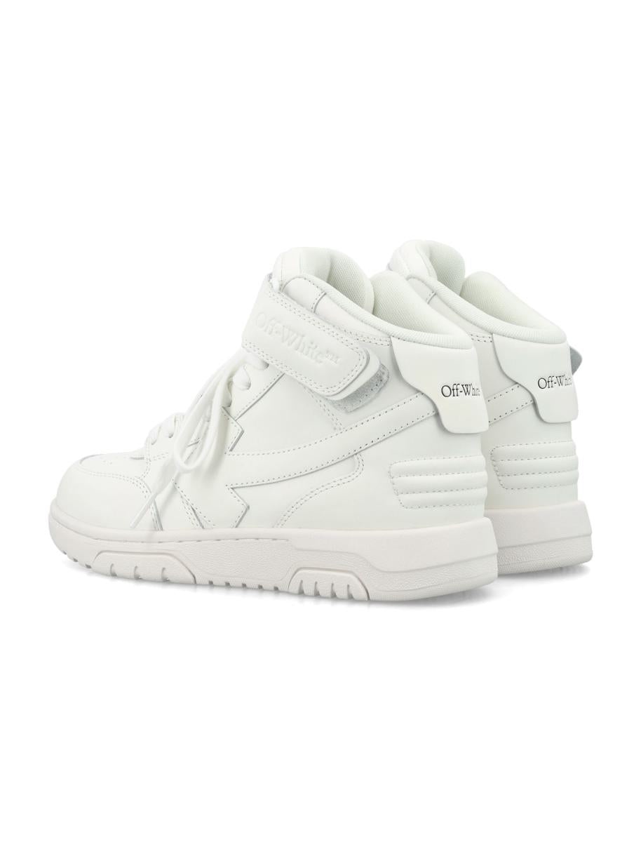 OFF-WHITE OUT OF OFFICE MID-HIGH SNEAKERS - 4