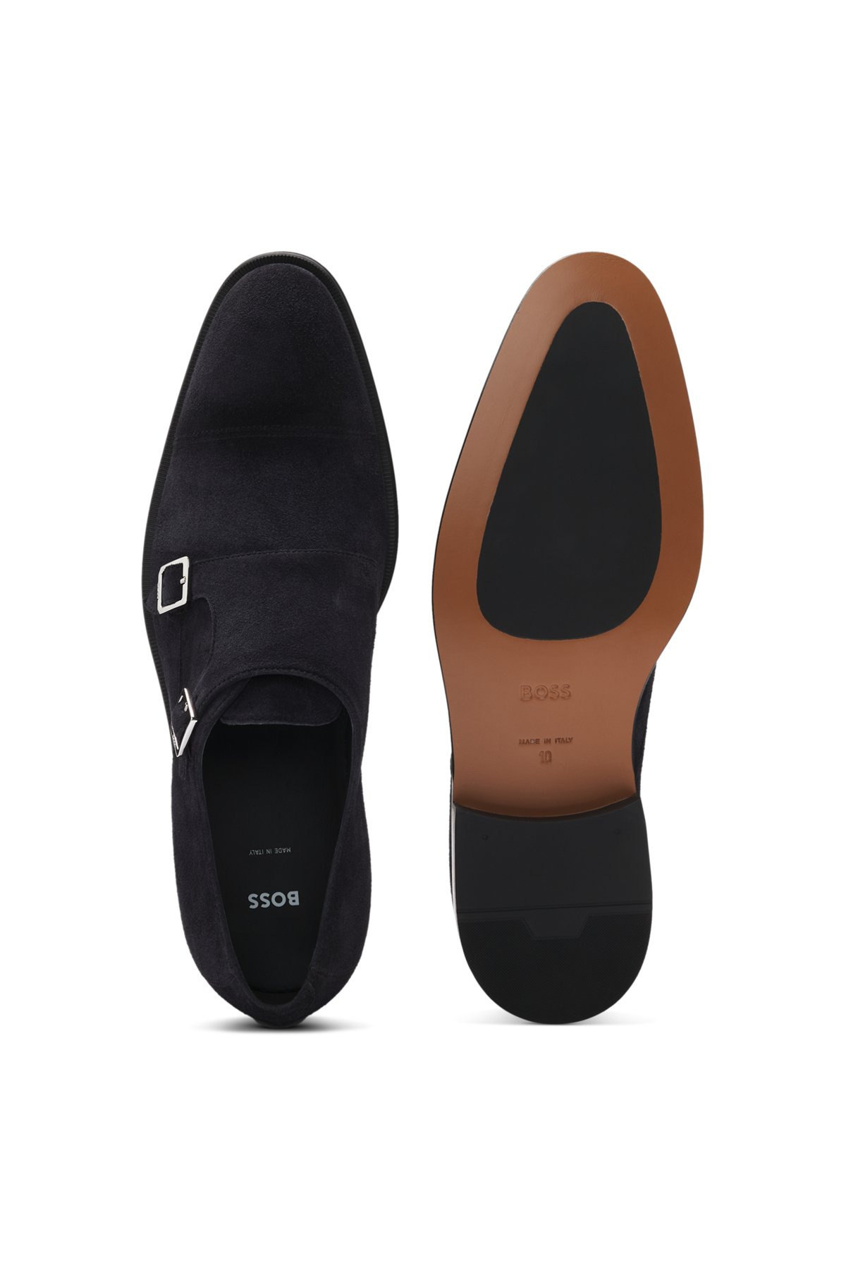 DOUBLE MONK SHOES IN SUEDE - 4
