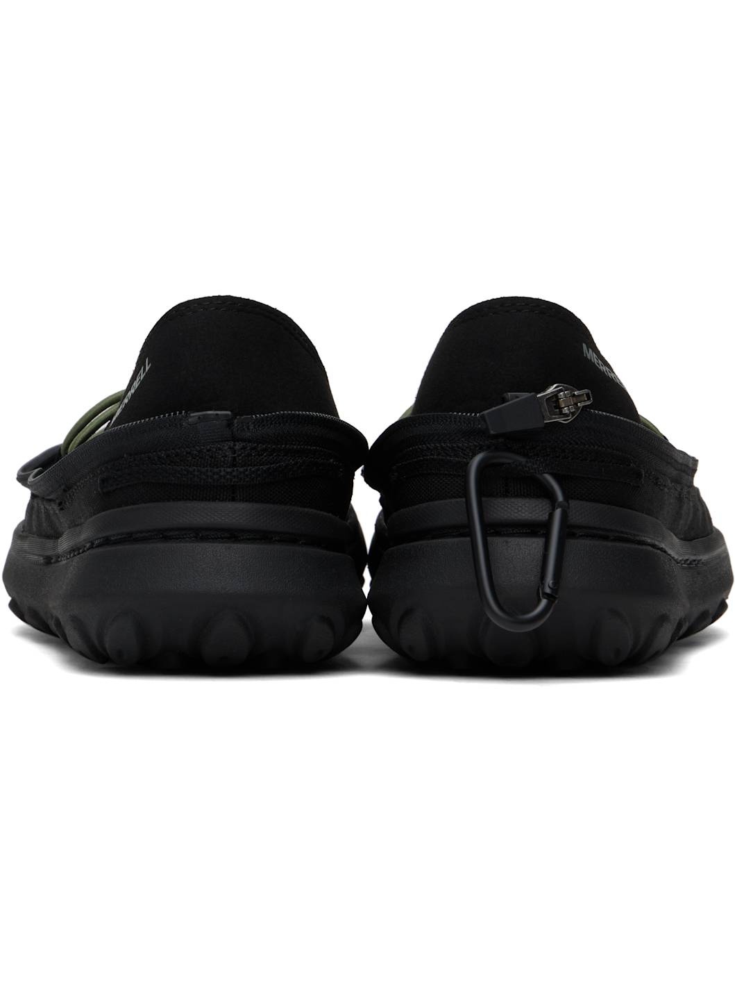 Black Hut Moc 2 Packable Zip Off Loafers - 2