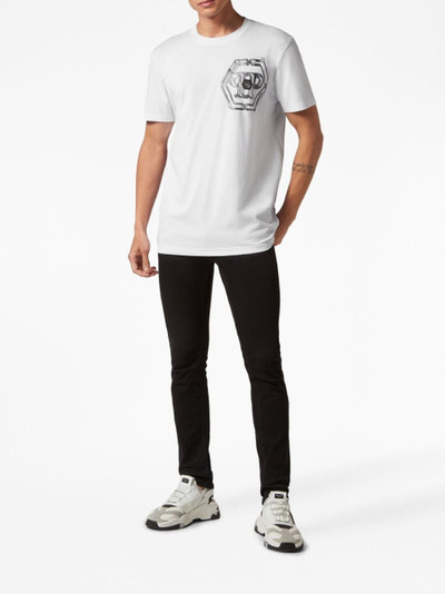 PHILIPP PLEIN logo-print short-sleeve T-shirt outlook