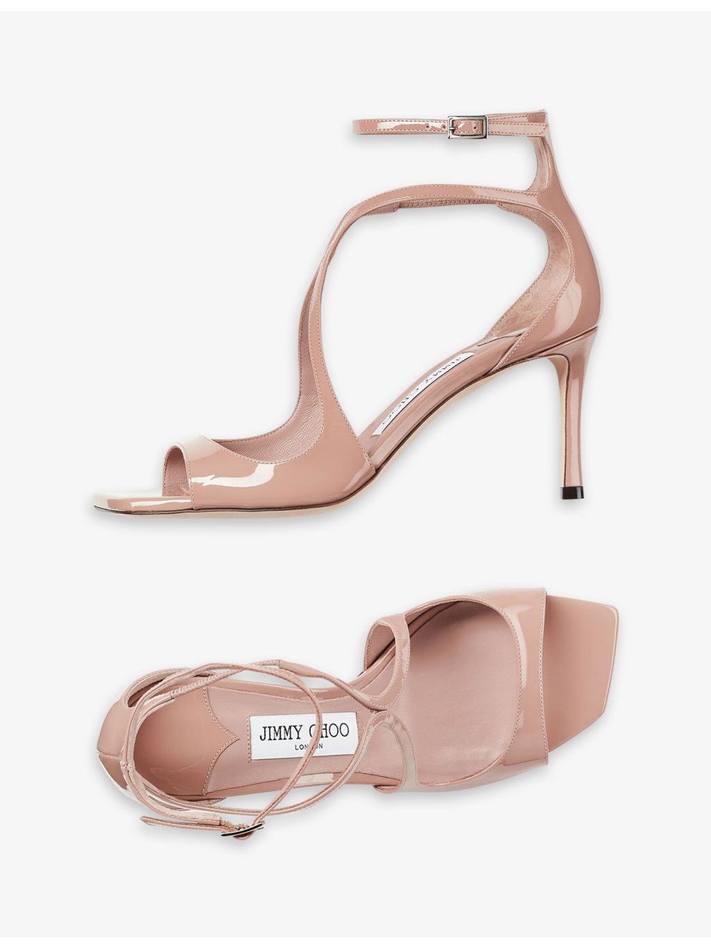 Azia 75 leather heeled sandals - 2