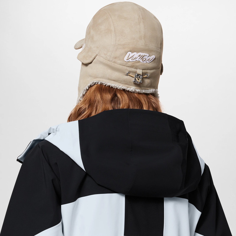 Monogram Flower Earwarmer Cap 7