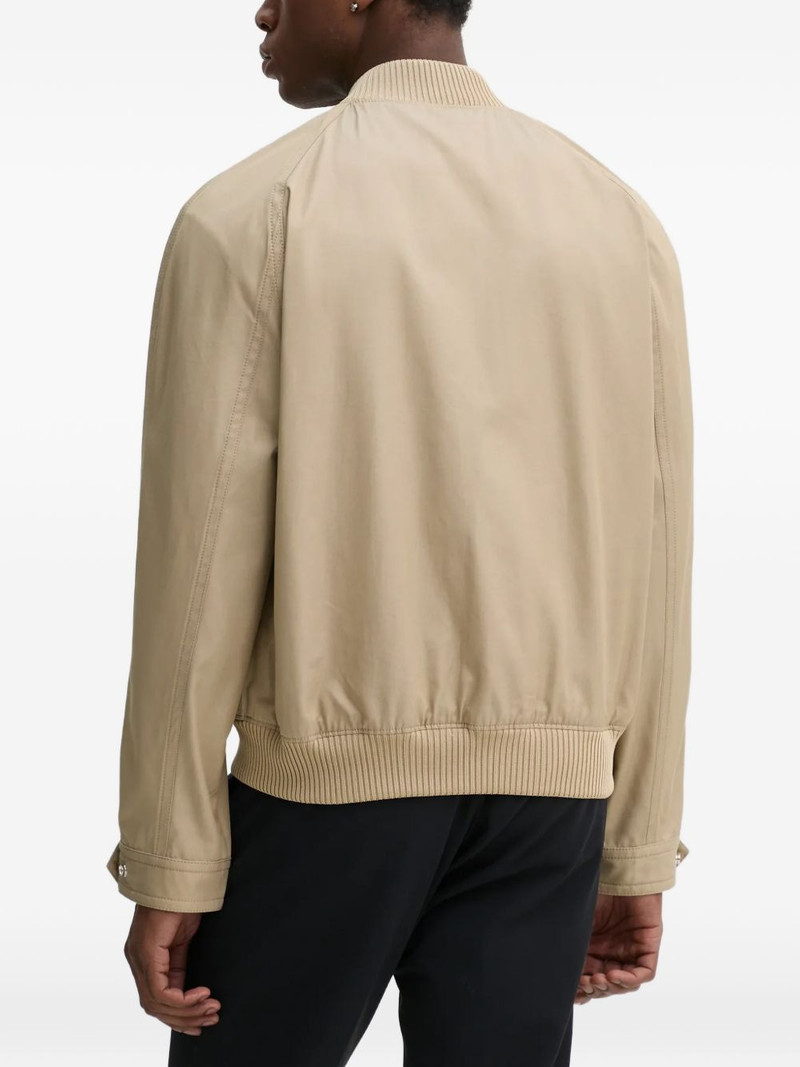 ribbed-hem bomber jacket 4