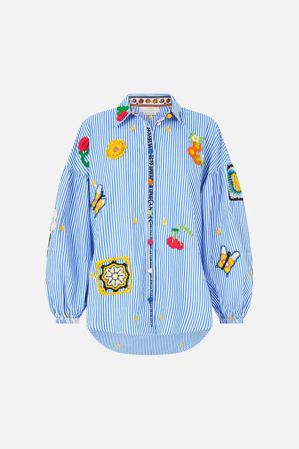BALLOON SLEEVE BLOUSE - 1