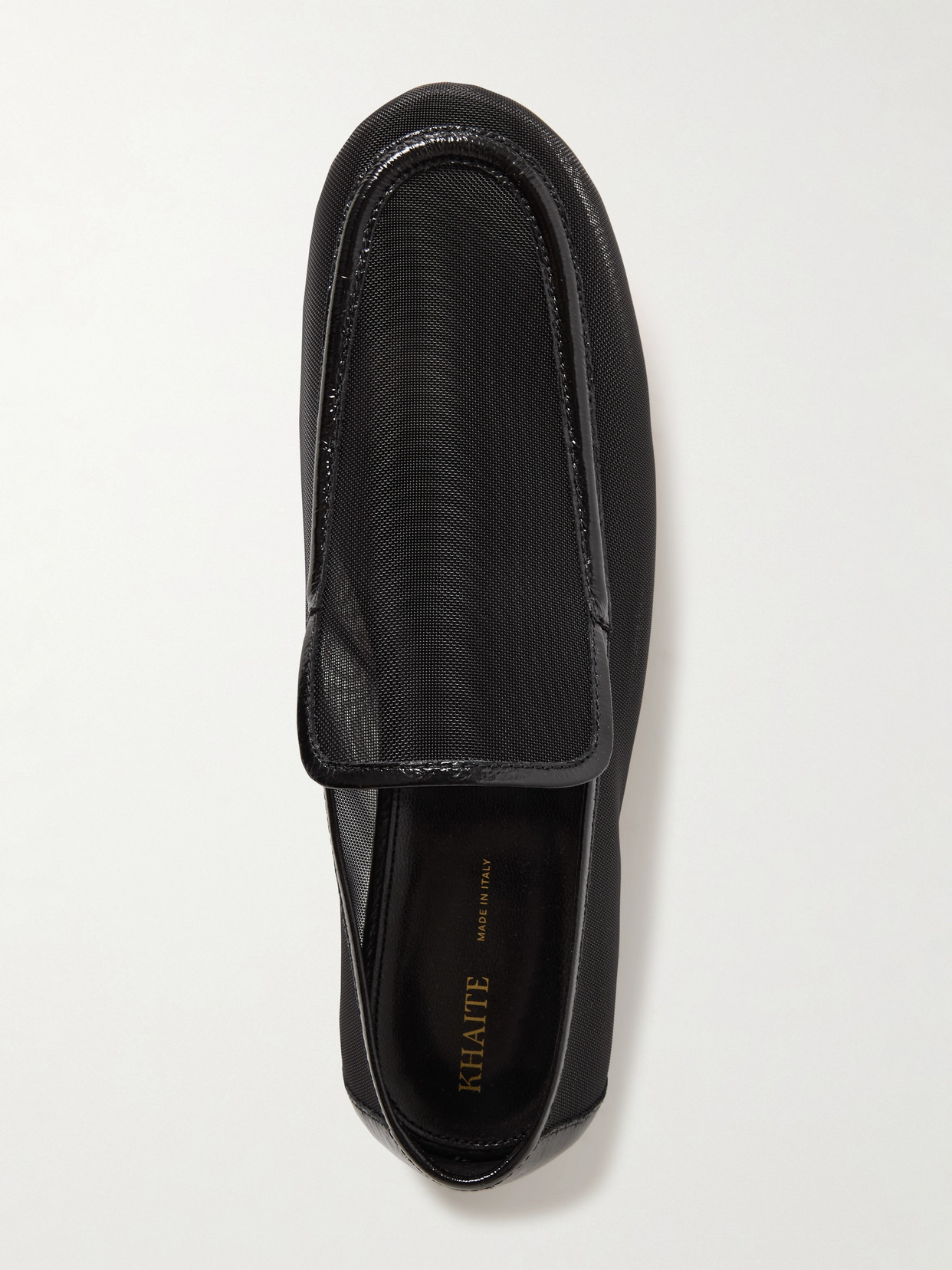 Alessio Leather-trimmed Mesh Loafers - 5