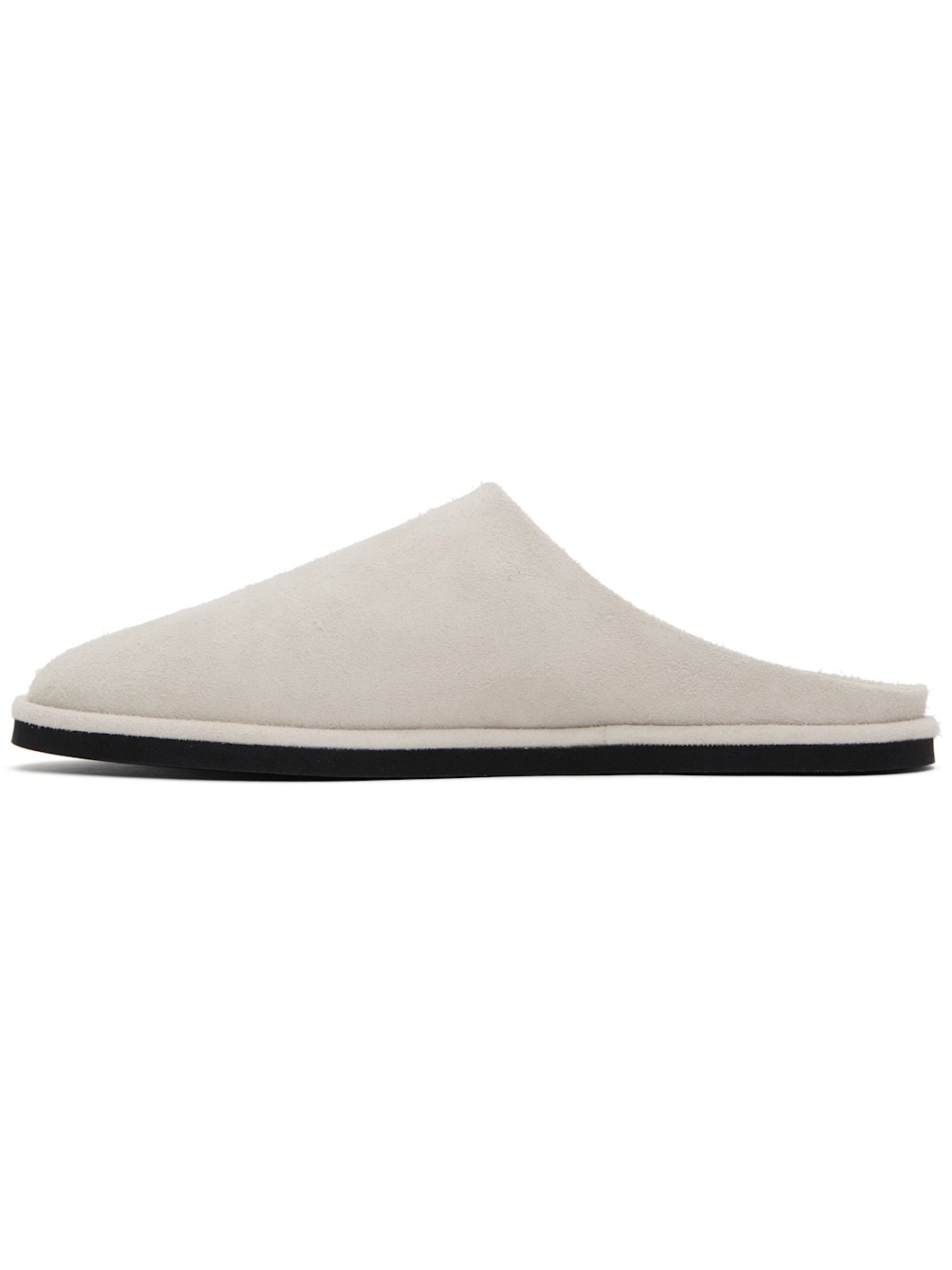 Off-White Leather Mules - 3