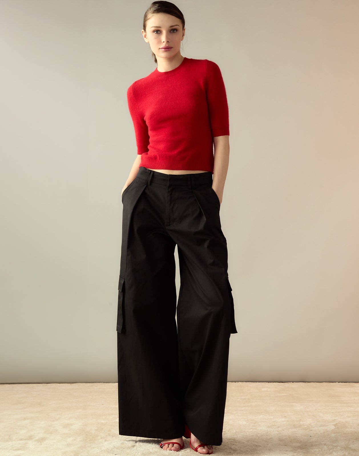 Marbella Cotton Cargo Pant - 4