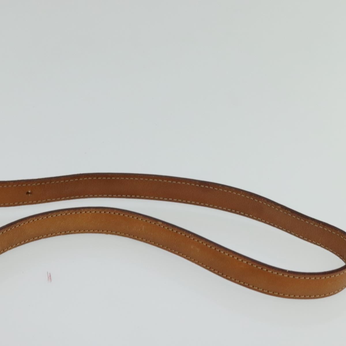 CELINE Macadam Canvas Shoulder Bag Pvc Leather Brown - 8
