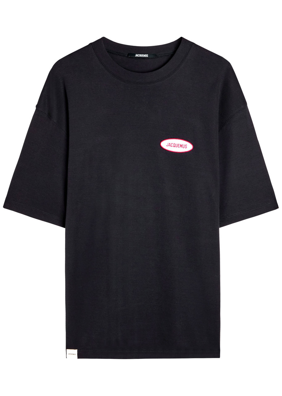Jacquemus Le T-shirt Logo-embroidered Cotton T-shirt - 1
