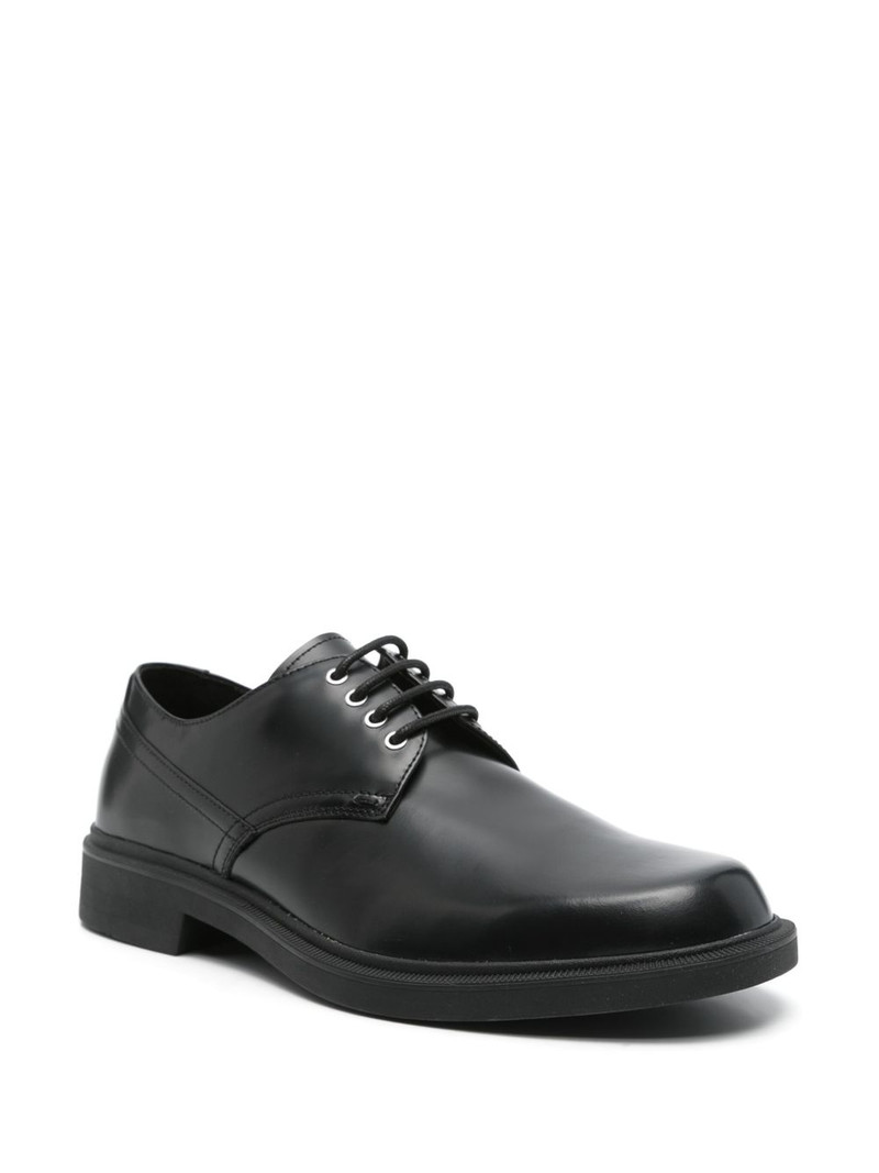 BOSS leather derby shoes outlook