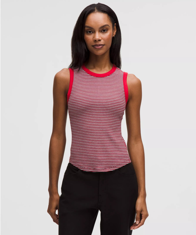 Hold Tight Crewneck Tank Top *Waist Length 1