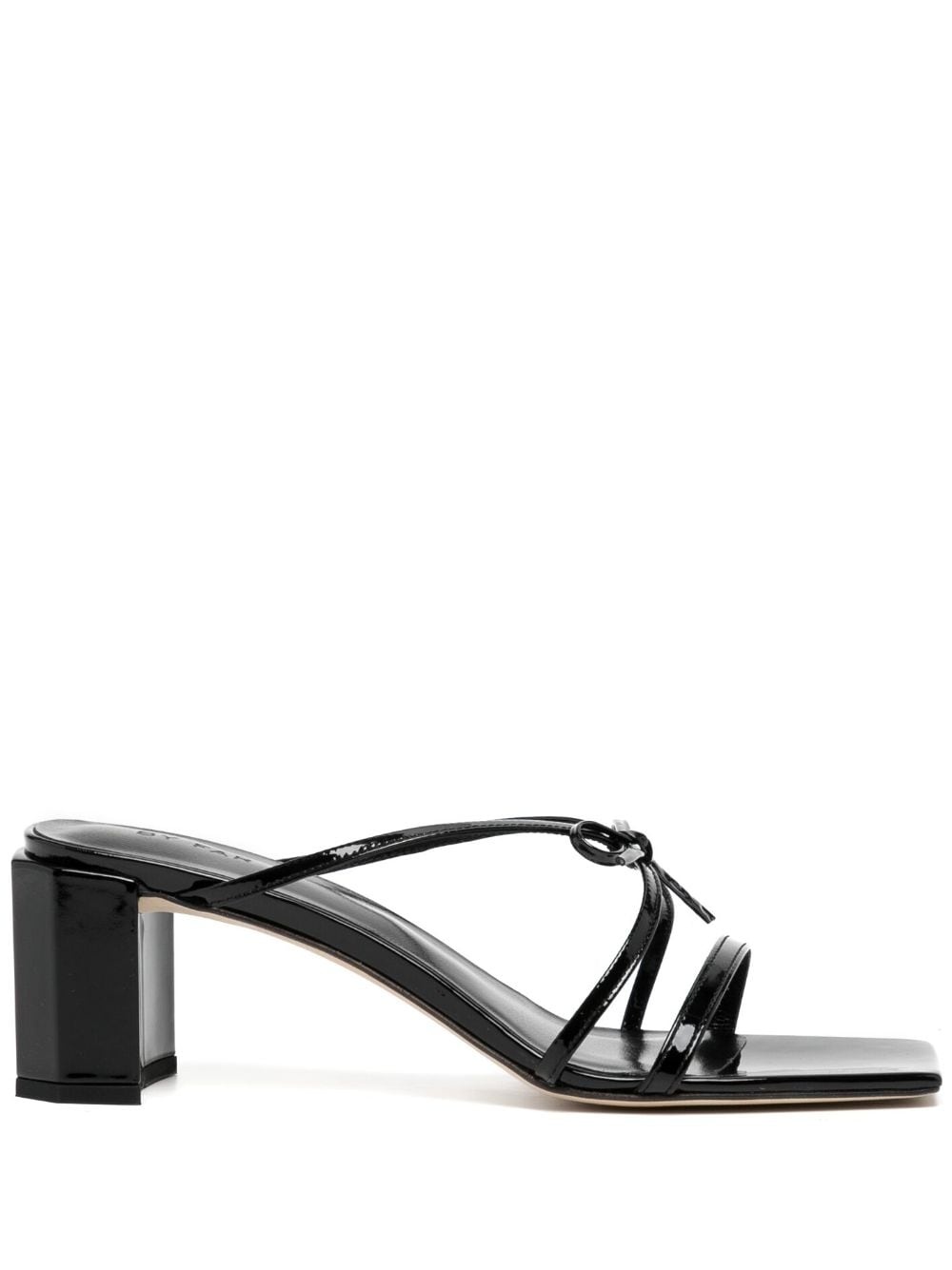 front-tie 65mm sandals - 1