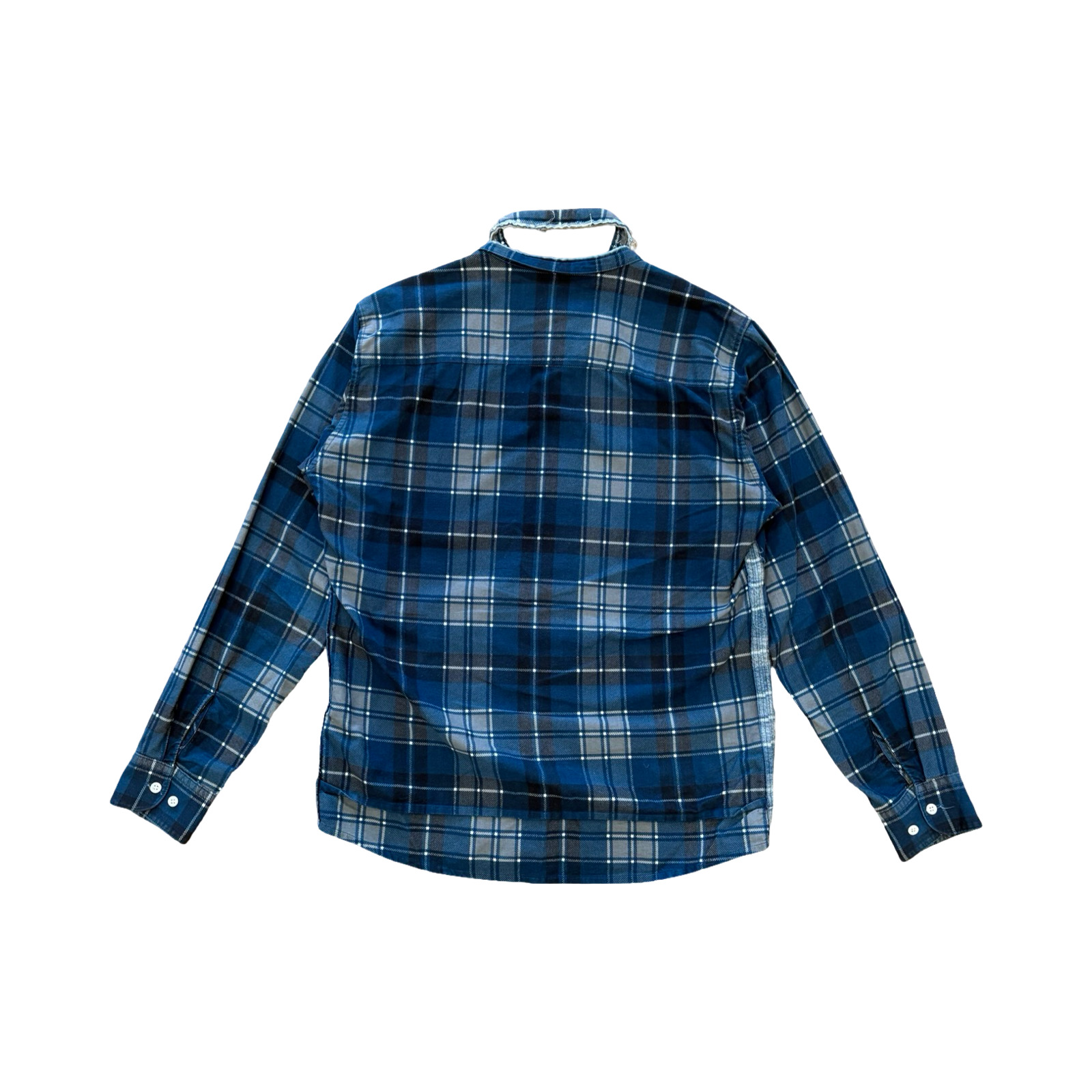 Final Blow - Undercover ‘Scab’ Distressed Flannels Sz Medium - 4