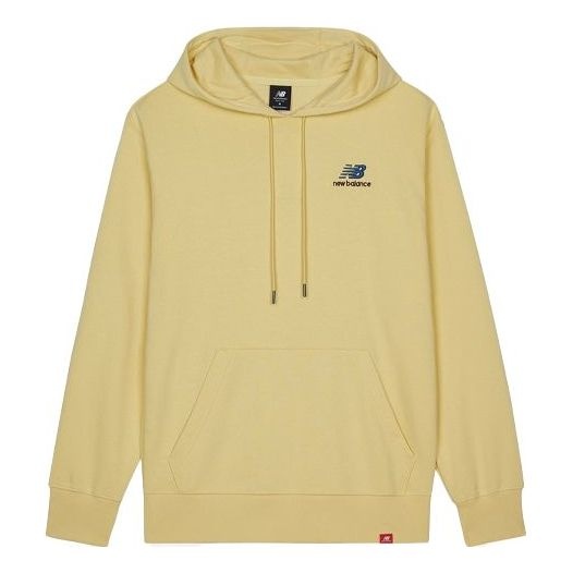 New Balance Embroidered Logo Sports Pullover Light Yellow AMT11550-PSW - 1