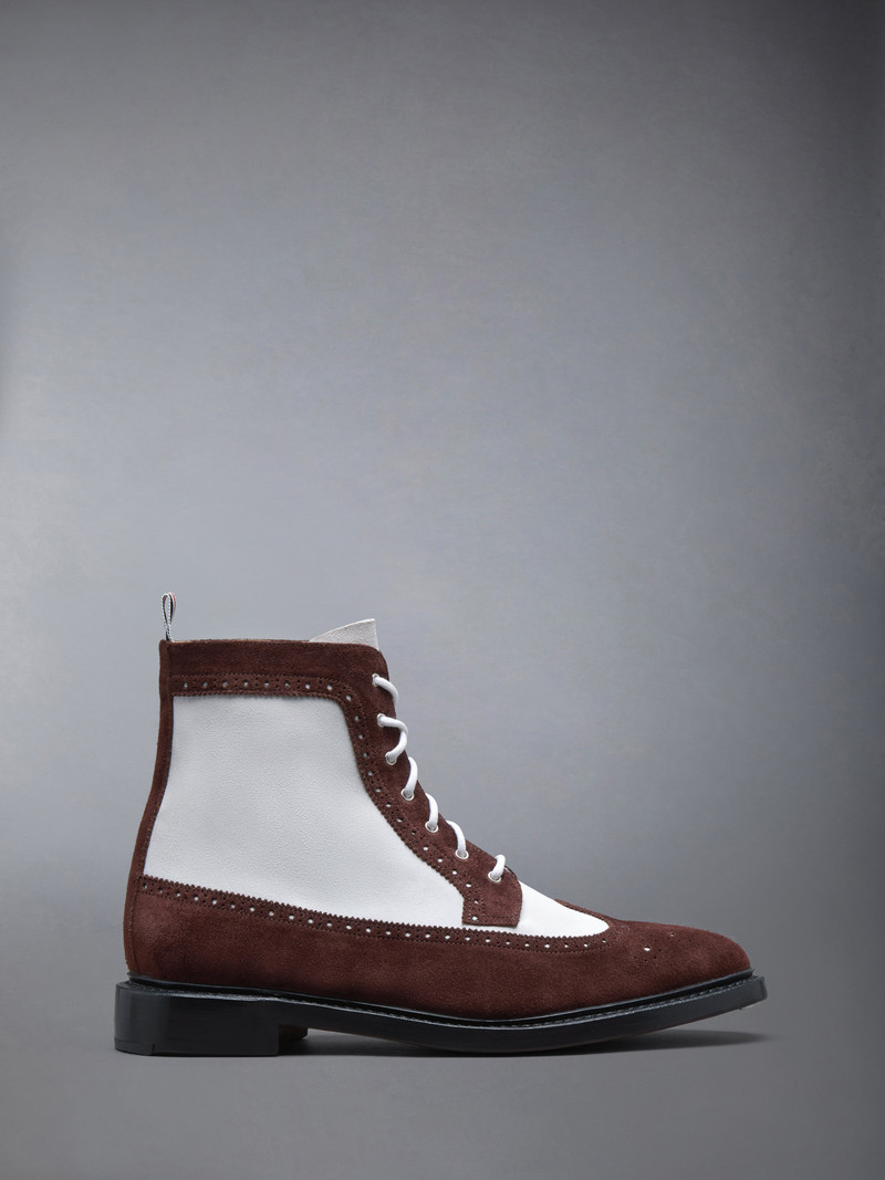 CALF SUEDE LONGWING BOOT 1