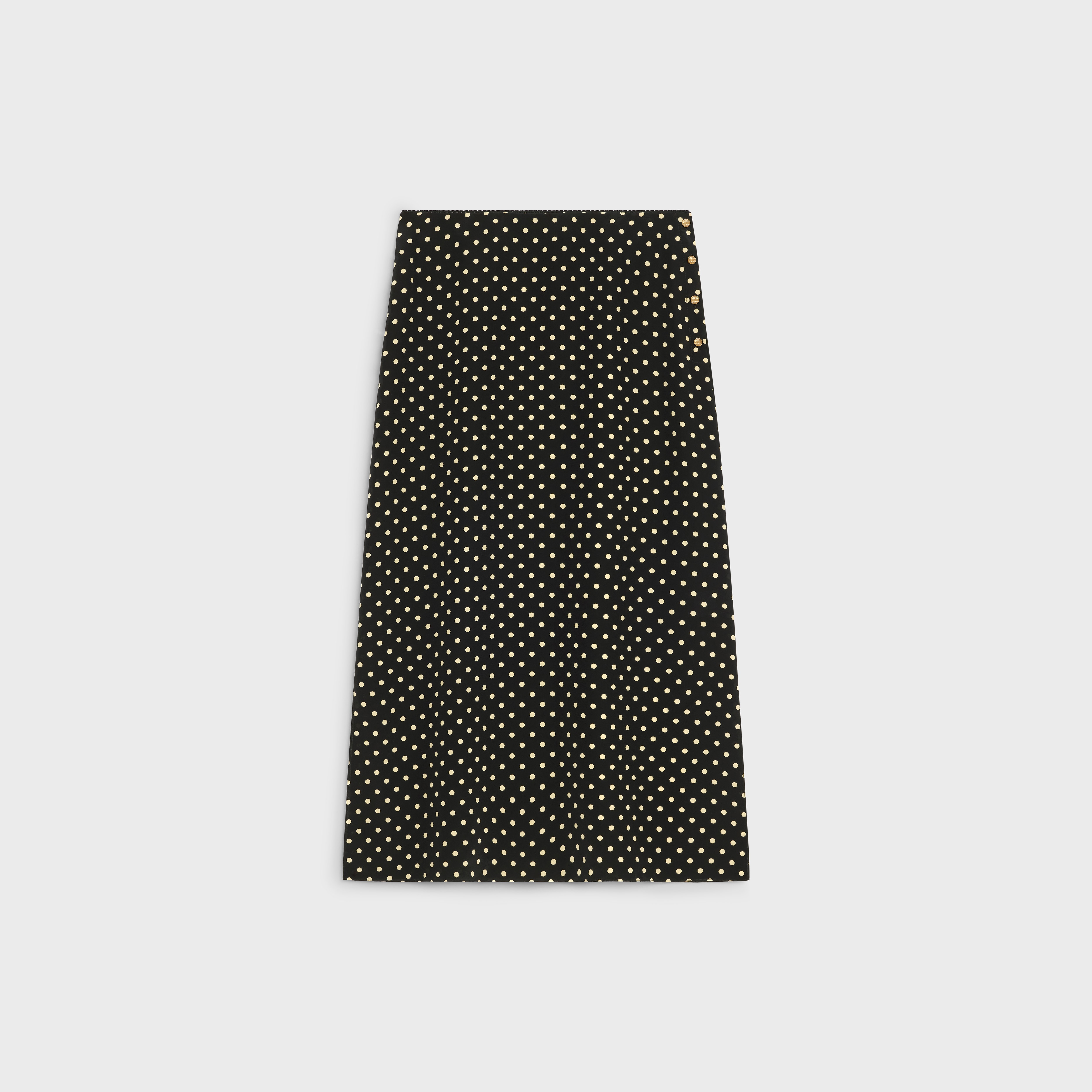 MIDI SKIRT IN CREPE DE CHINE - 1