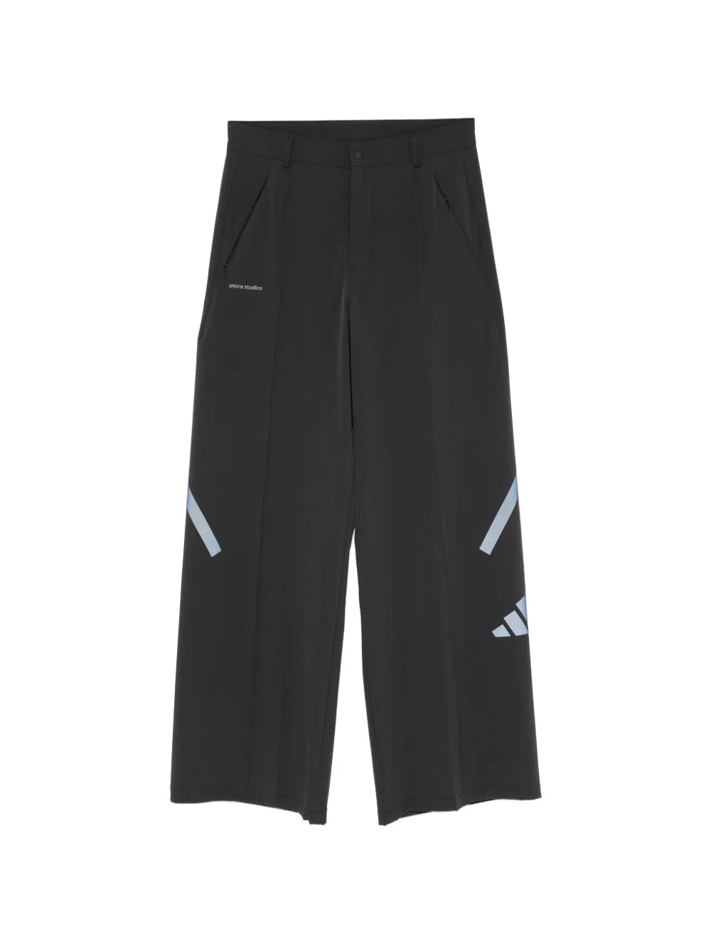 x entire studios Z.N.E. logo-print wide-leg trousers - 1