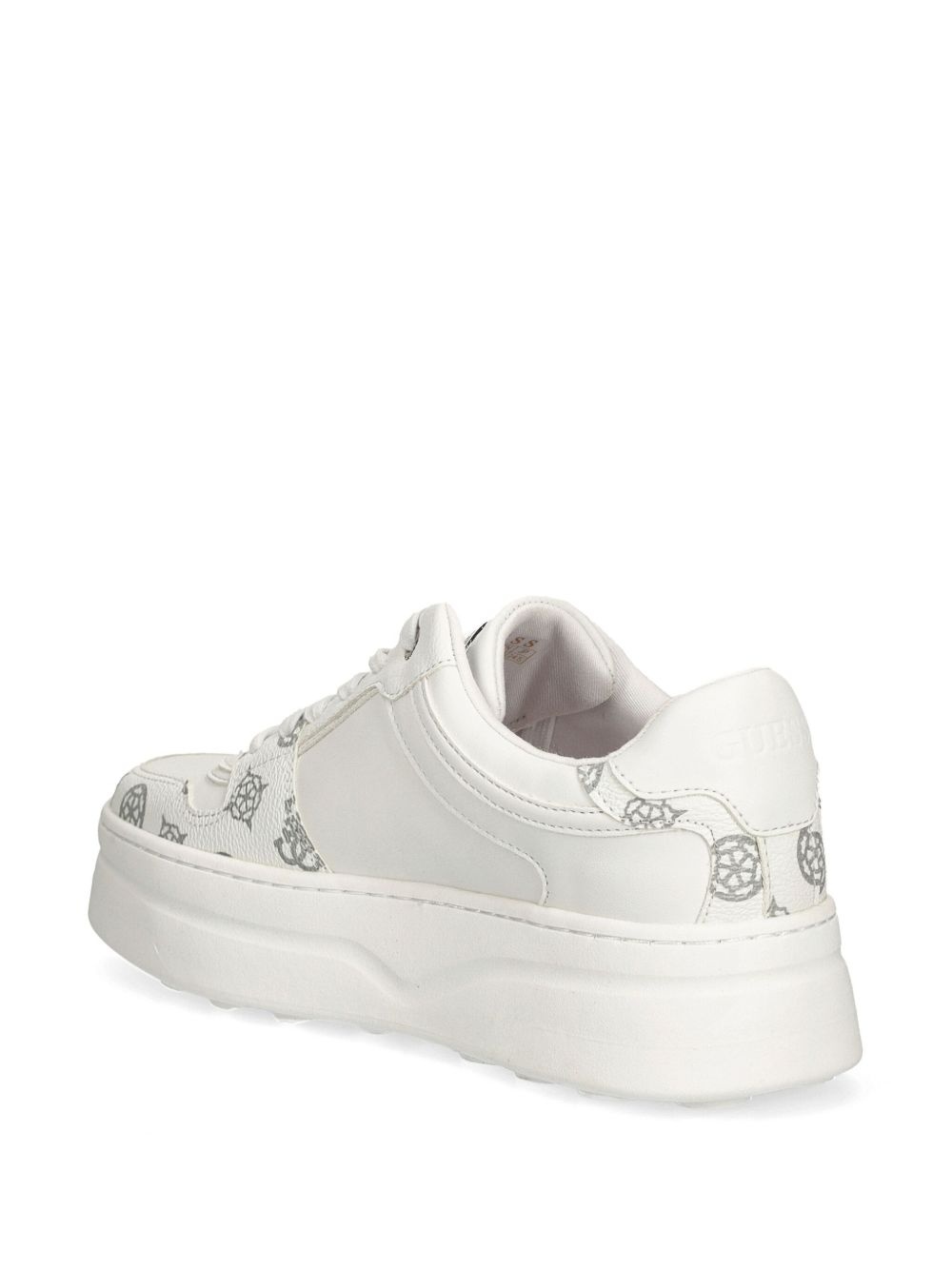 logo-pattern sneakers - 3