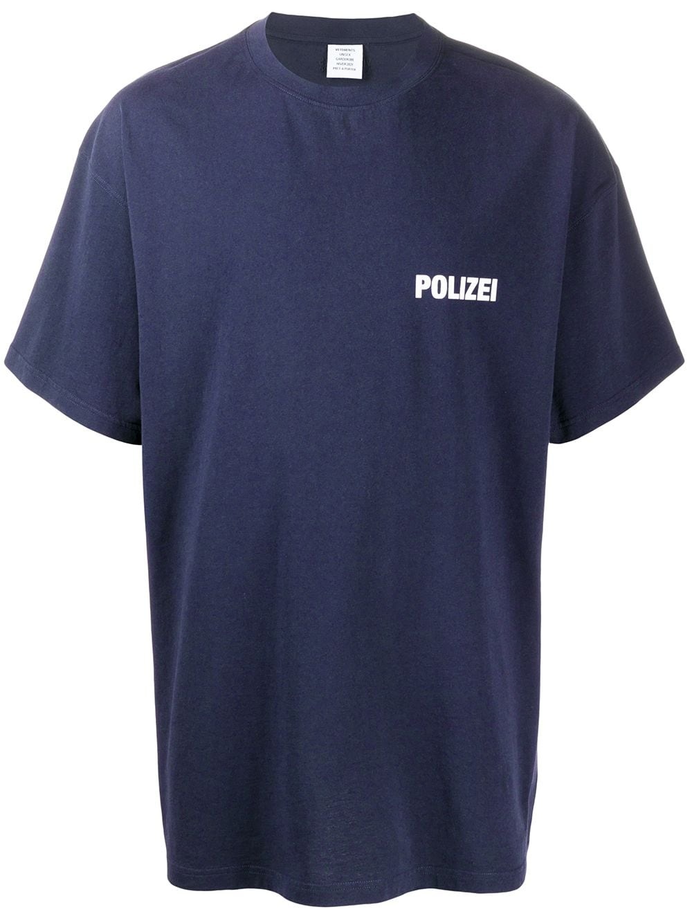 Polizei crew neck T-shirt - 1